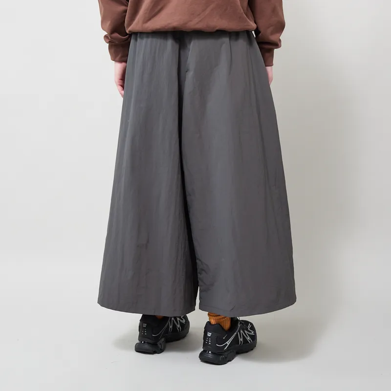 Gramicci Womens Nylon Flare Pant Carbon-2