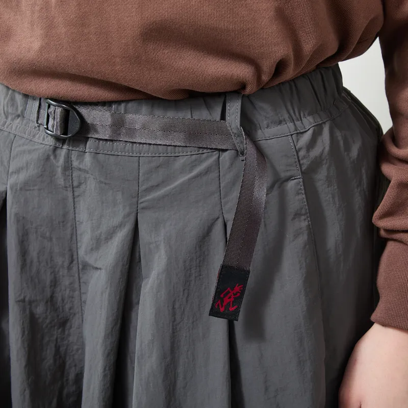 Gramicci Womens Nylon Flare Pant Carbon-5