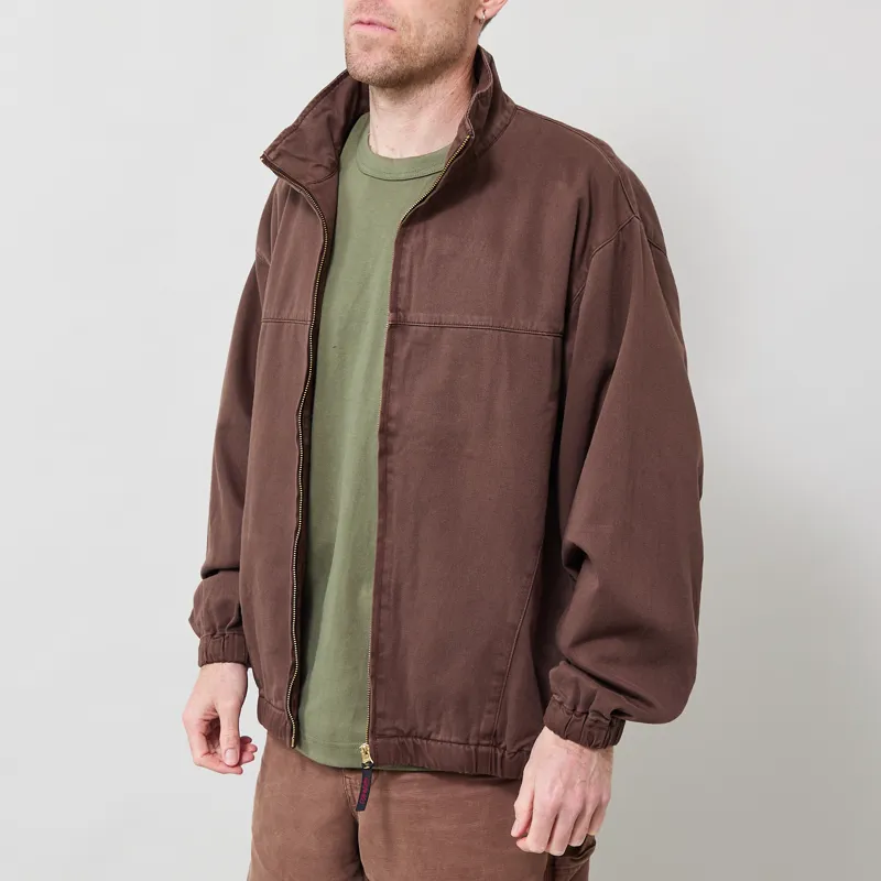 Gramicci Twill-Around Jacket Brown Pigment-1