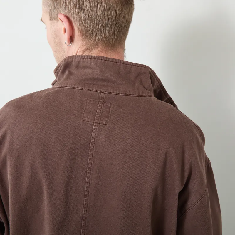 Gramicci Twill-Around Jacket Brown Pigment-4