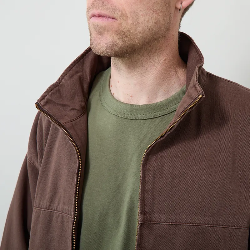 Gramicci Twill-Around Jacket Brown Pigment-6