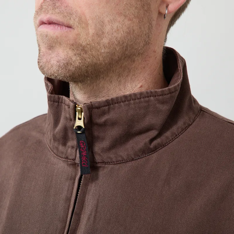 Gramicci Twill-Around Jacket Brown Pigment-7