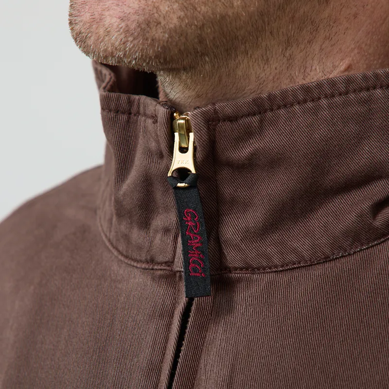 Gramicci Twill-Around Jacket Brown Pigment-8