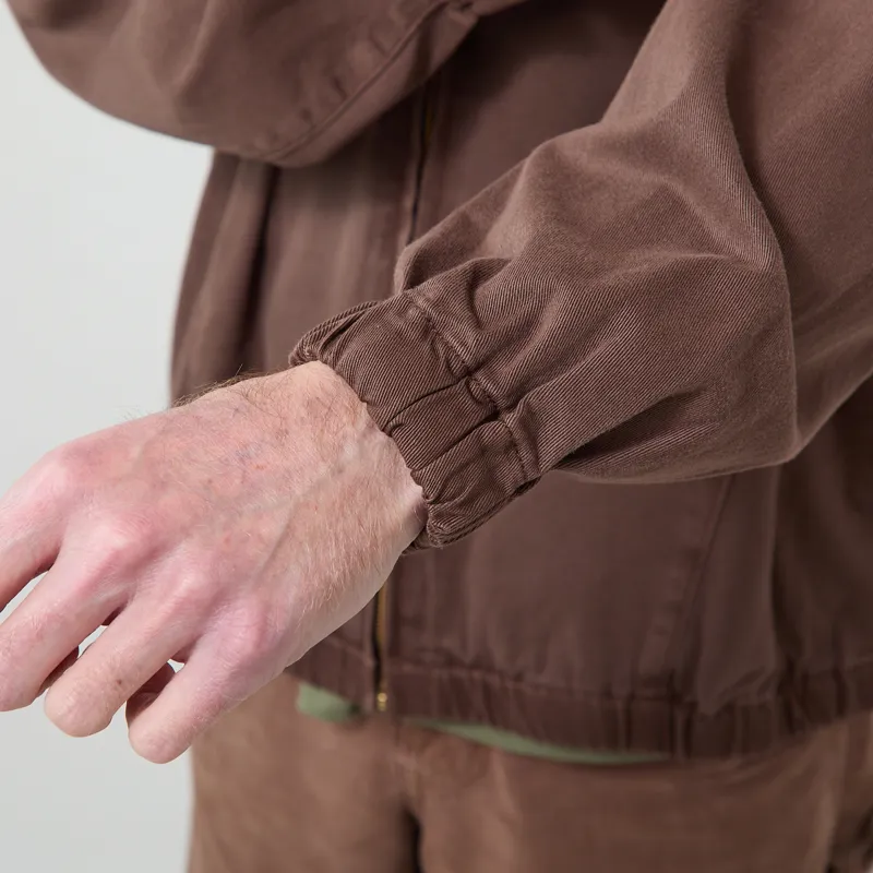 Gramicci Twill-Around Jacket Brown Pigment-9