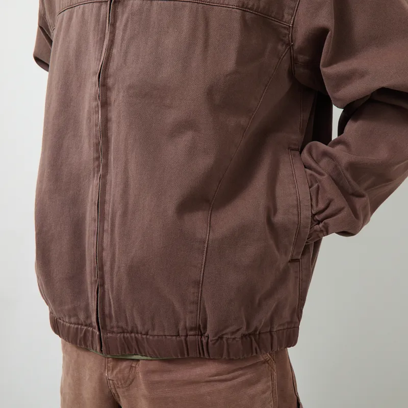 Gramicci Twill-Around Jacket Brown Pigment-10