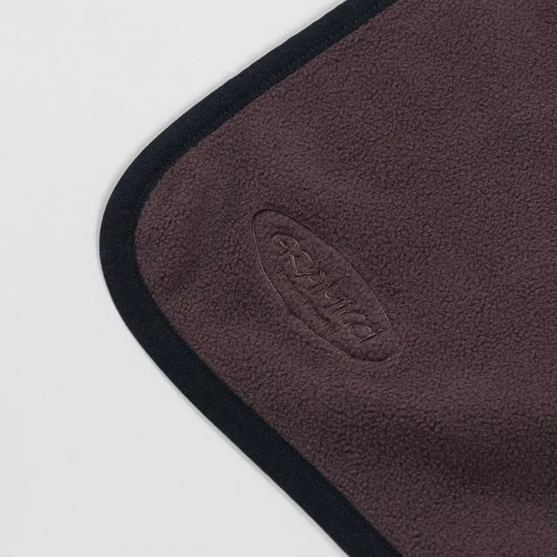 Gramicci Thermal Fleece Scarf Deep Brown-2