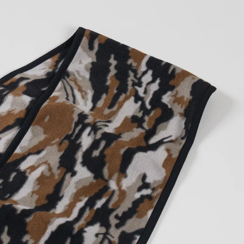 Gramicci Thermal Fleece Scarf Bark Camo-1