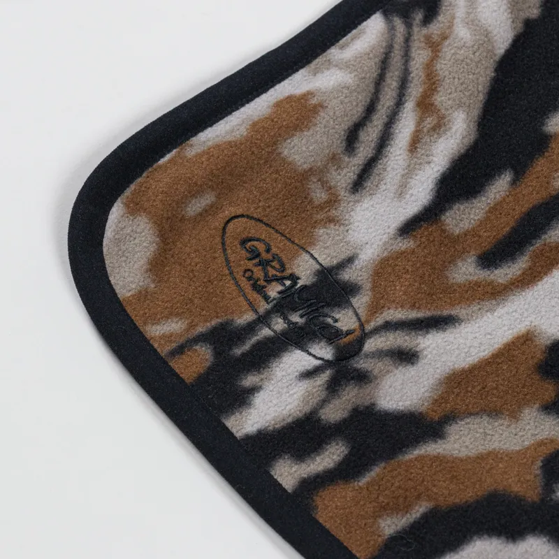 Gramicci Thermal Fleece Scarf Bark Camo-2