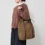 Gramicci Womens Utility Tote Bag Brown Check
