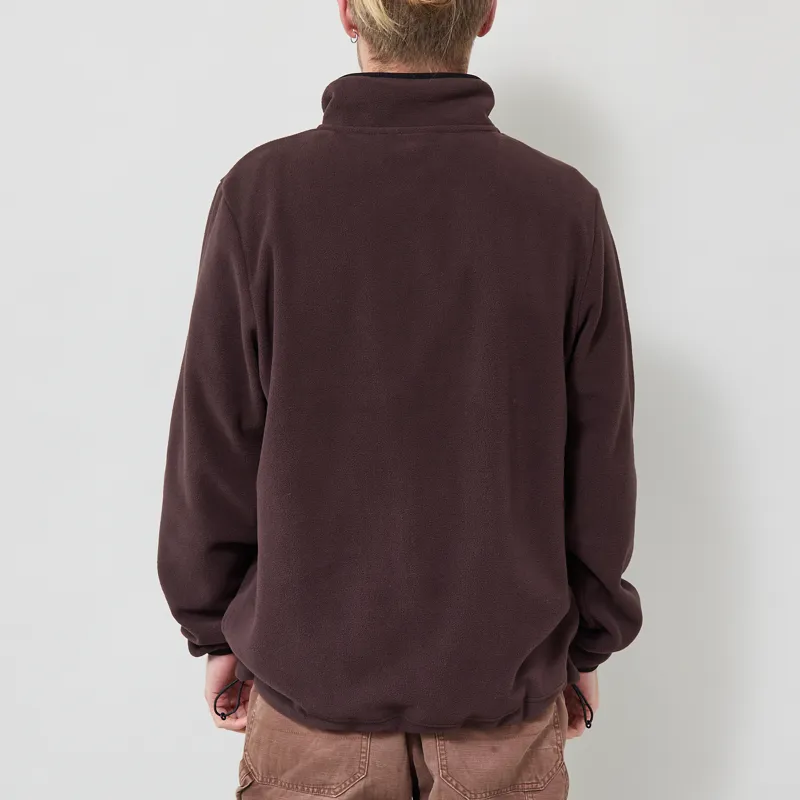 Gramicci Thermal Fleece Pullover Deep Brown-2