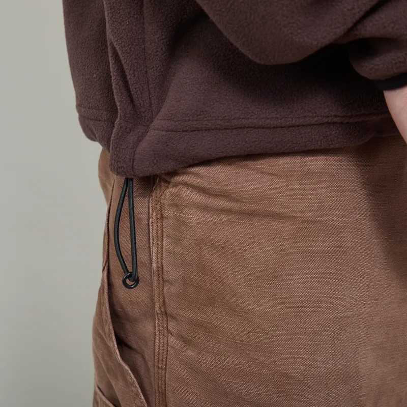 Gramicci Thermal Fleece Pullover Deep Brown-8