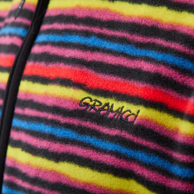 Gramicci Thermal Fleece Pullover Multi Stripe-5