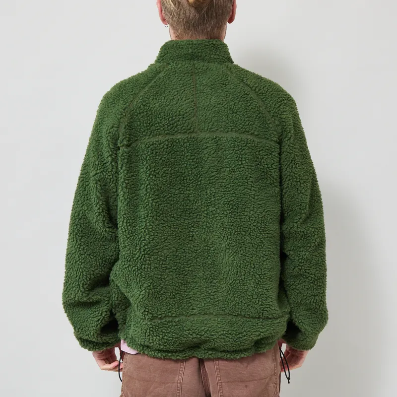 Gramicci Reversible Sherpa Jacket Olive Navy-4