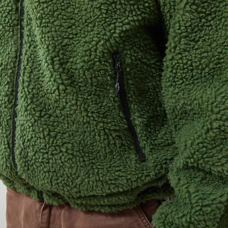 Gramicci Reversible Sherpa Jacket Olive Navy-10