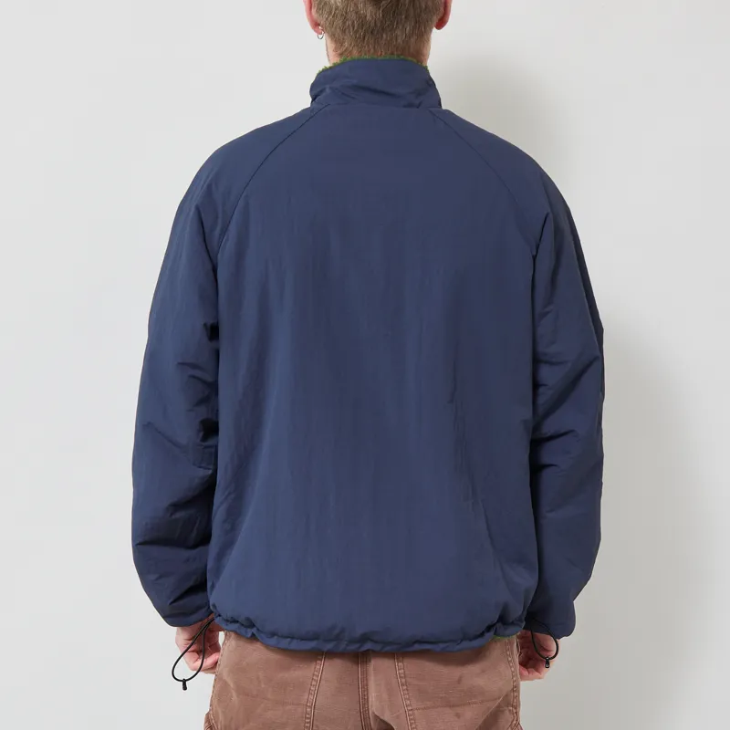 Gramicci Reversible Sherpa Jacket Olive Navy-5