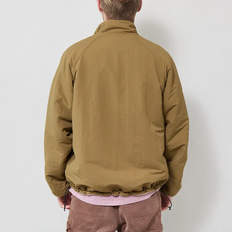 Gramicci Reversible Sherpa Jacket Beige Tan-5