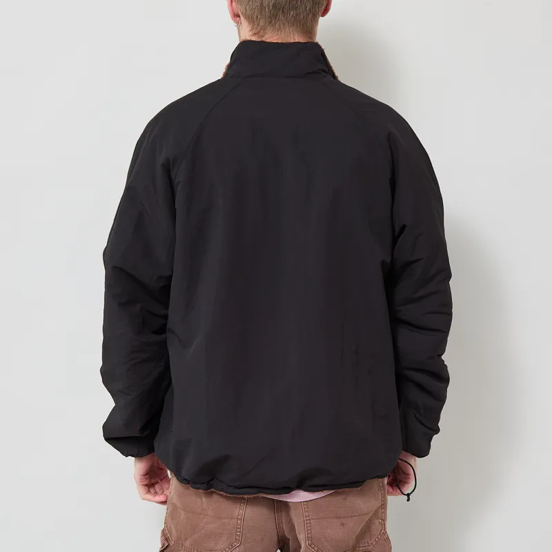 Gramicci Reversible Sherpa Jacket Dark Brown Black-5