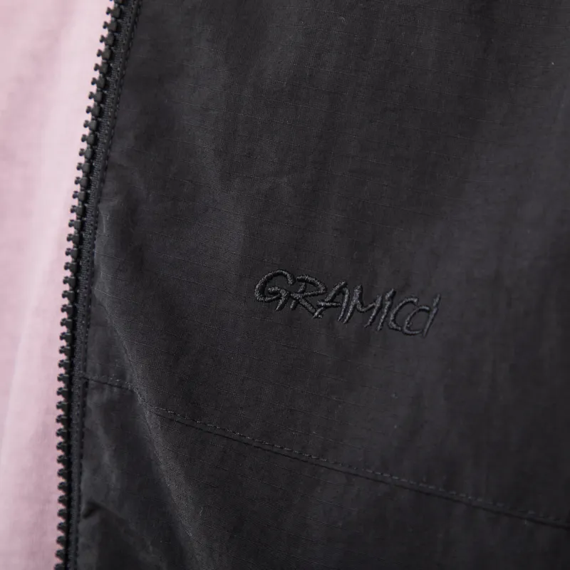 Gramicci Reversible Sherpa Jacket Dark Brown Black-9