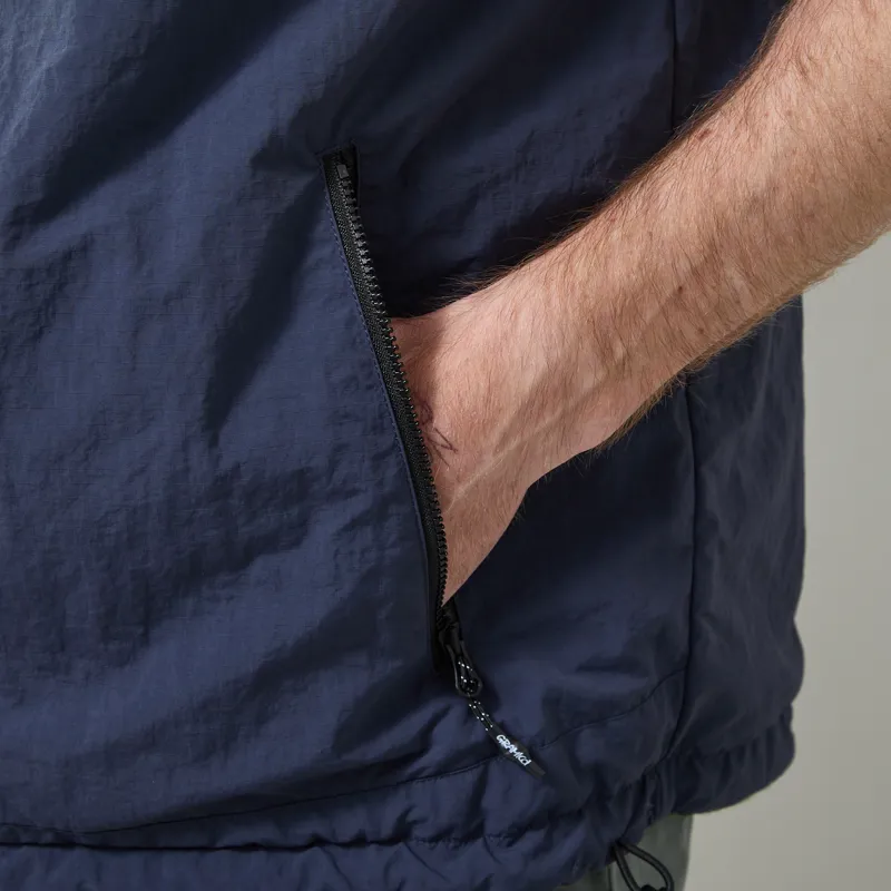 Gramicci Reversible Sherpa Vest Olive Navy-11