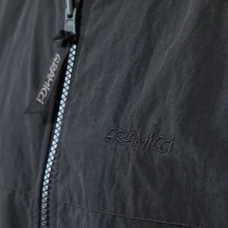 Gramicci Reversible Sherpa Vest Dark Brown Black-9