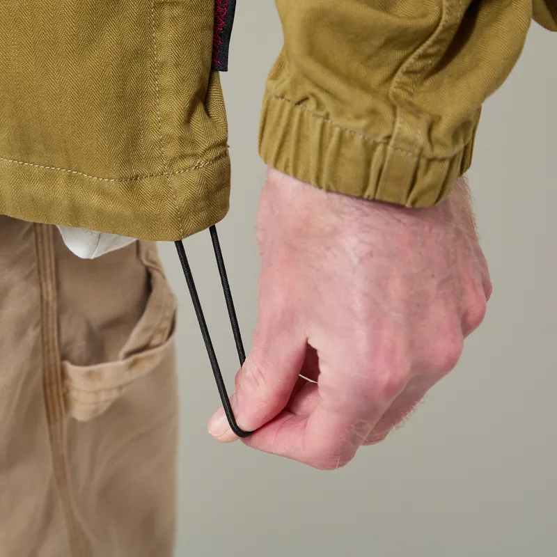 Gramicci Herringbone Hooded Jacket Olive Drab-10