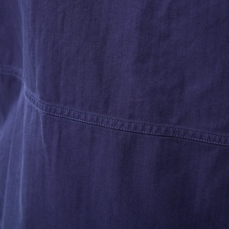 Gramicci Herringbone Hooded Jacket Navy-10