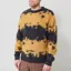 Gramicci Mohair Splatter Sweater Safron Splatter