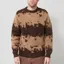 Gramicci Mohair Splatter Sweater Taupe Splatter