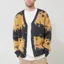 Gramicci Mohair Splatter Cardigan Safron Splatter