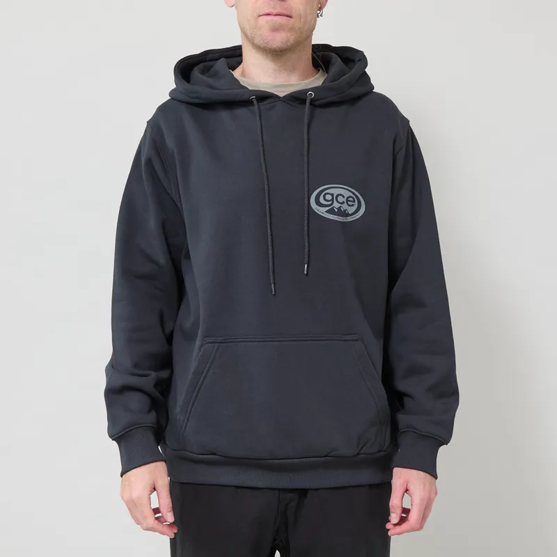 Gramicci GCE Hooded Sweatshirt Vintage Black-2