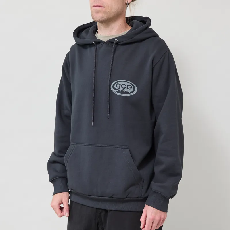 Gramicci GCE Hooded Sweatshirt Vintage Black-1