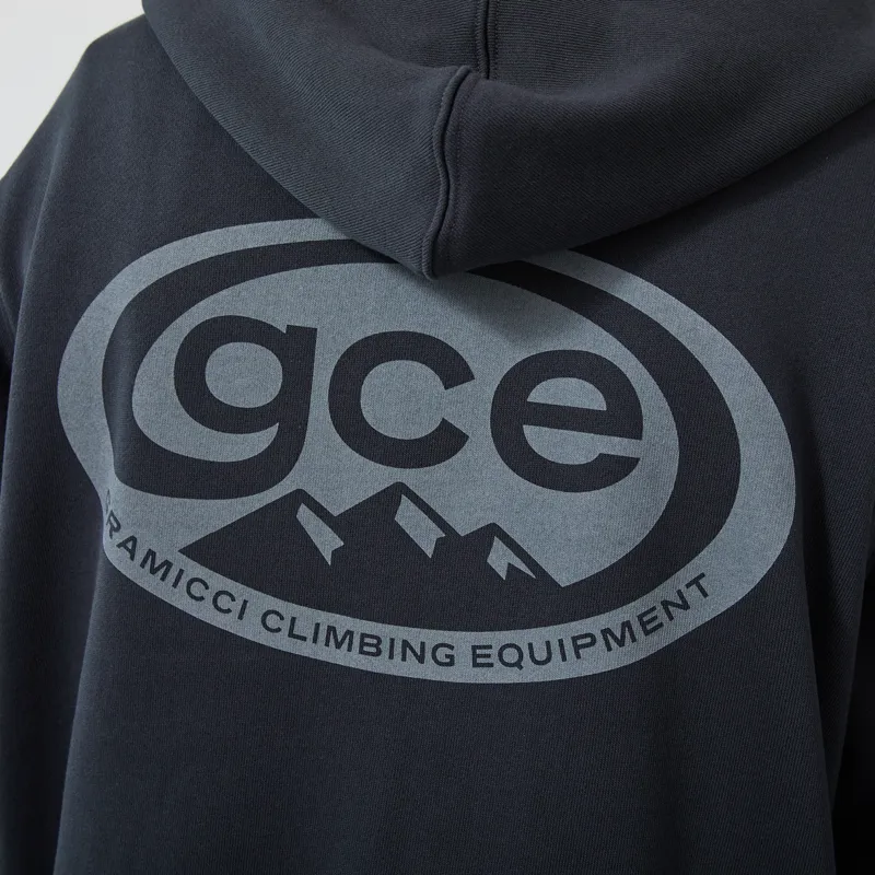 Gramicci GCE Hooded Sweatshirt Vintage Black-4