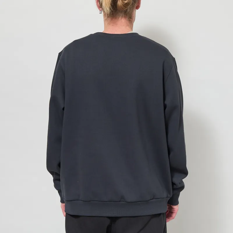 Gramicci Yosemite Valley Sweat Vintage Black-2