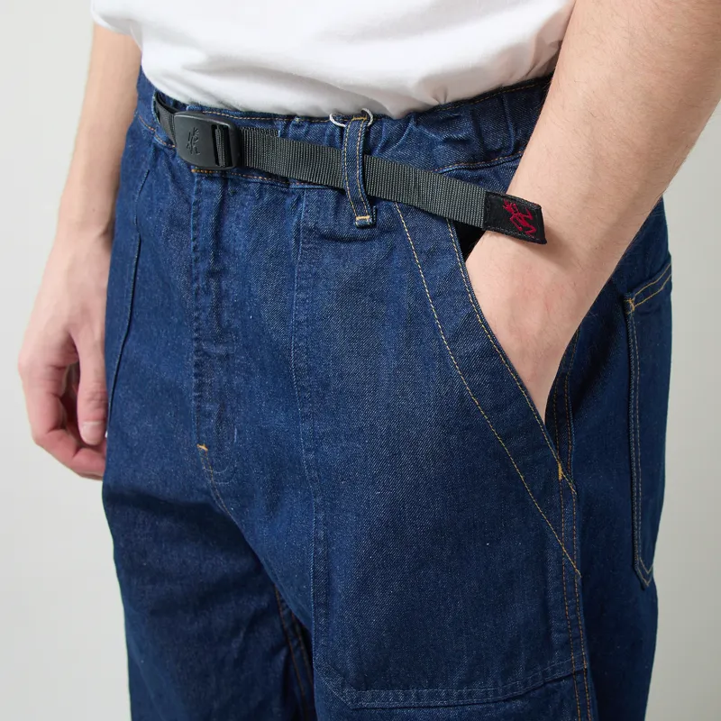 Gramicci Denim Fatigue Pants Rinsed Indigo-4