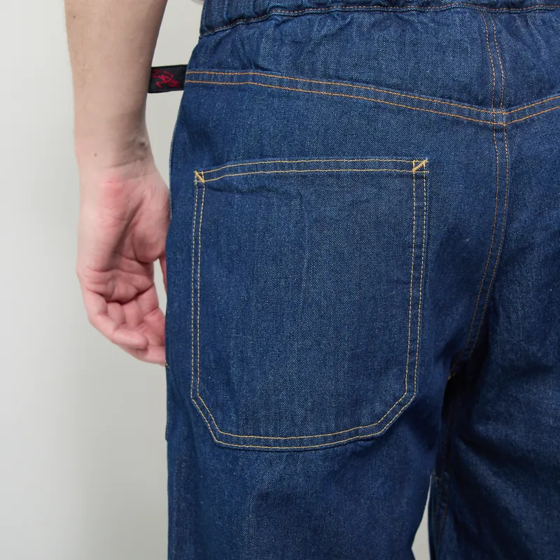 Gramicci Denim Fatigue Pants Rinsed Indigo-7