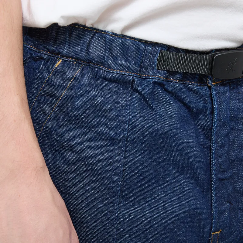 Gramicci Denim Fatigue Pants Rinsed Indigo-8