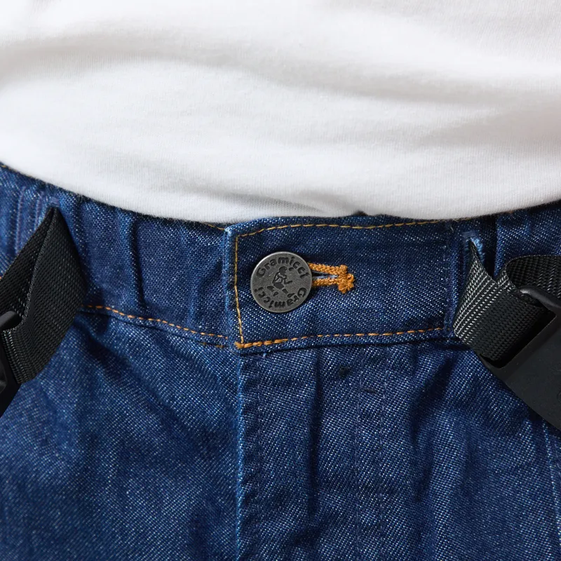 Gramicci Denim Fatigue Pants Rinsed Indigo-9