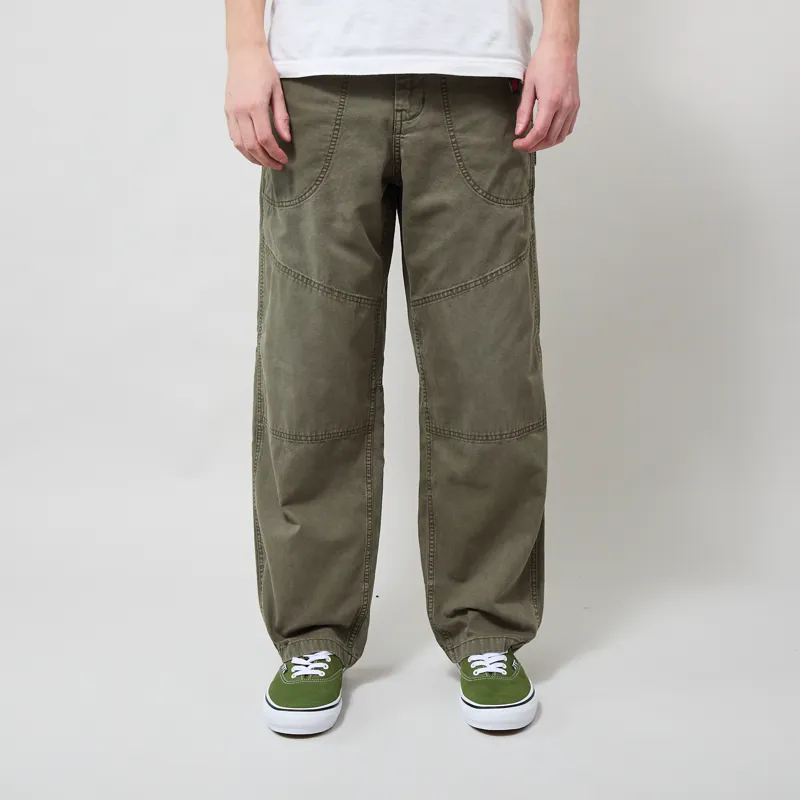 Gramicci Hemp Canvas Double Knee Pants Burnt Olive Pigment