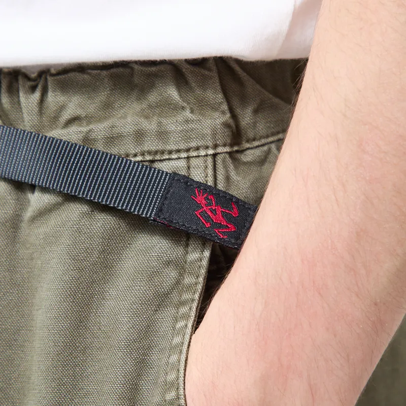 Gramicci Hemp Canvas Double Knee Pants Burnt Olive Pigment-5