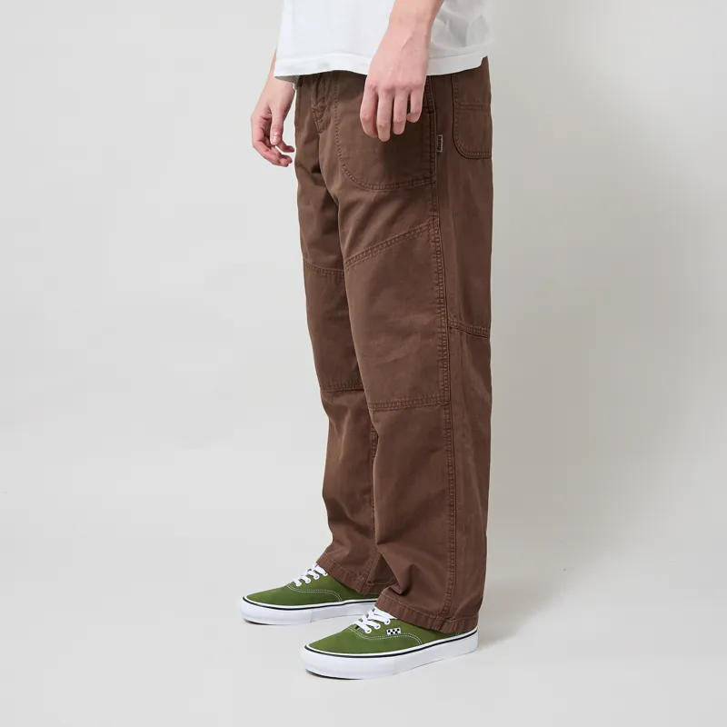 Gramicci Hemp Canvas Double Knee Pants Desert Palm Pigment-1