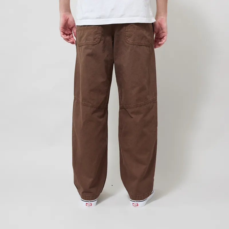 Gramicci Hemp Canvas Double Knee Pants Desert Palm Pigment-2