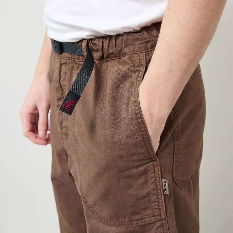 Gramicci Hemp Canvas Double Knee Pants Desert Palm Pigment-4