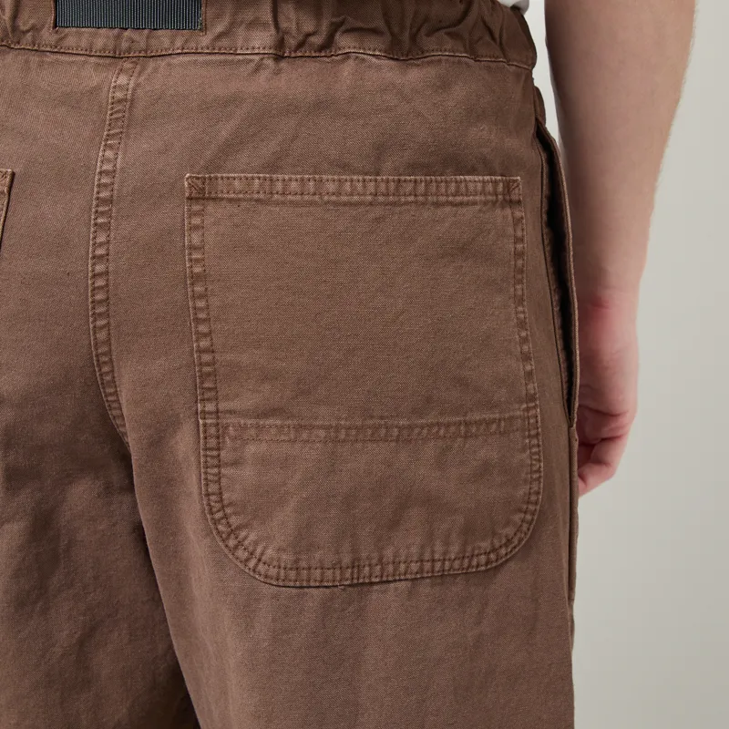 Gramicci Hemp Canvas Double Knee Pants Desert Palm Pigment-9