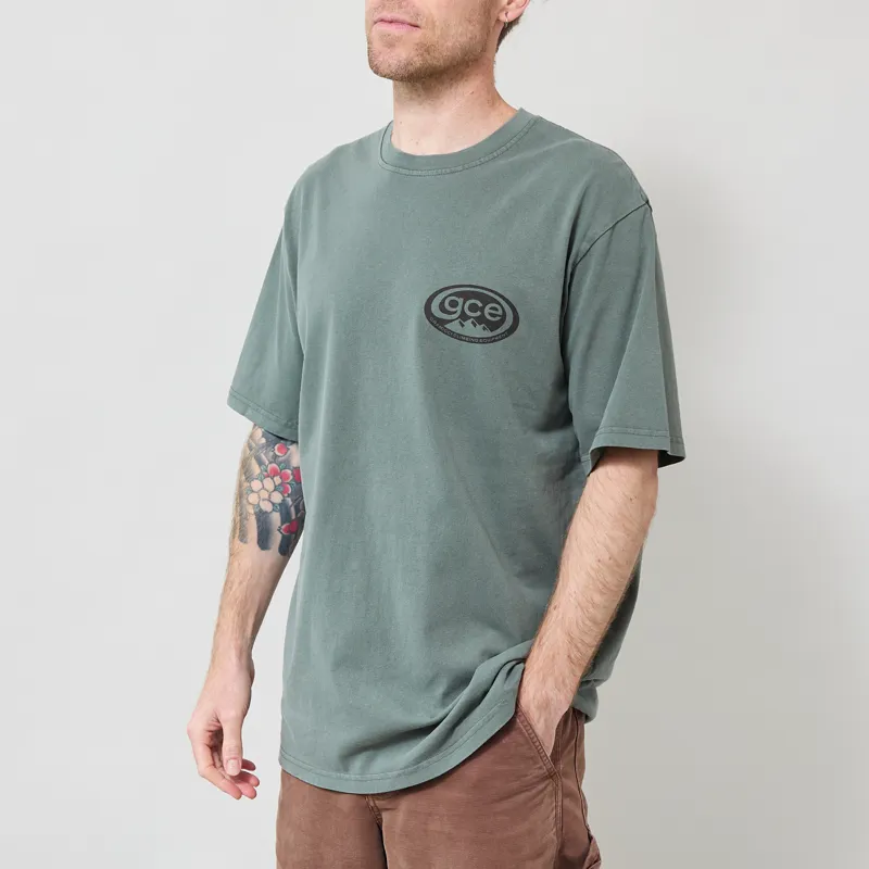 Gramicci GCE T Shirt Sage Pigment-1