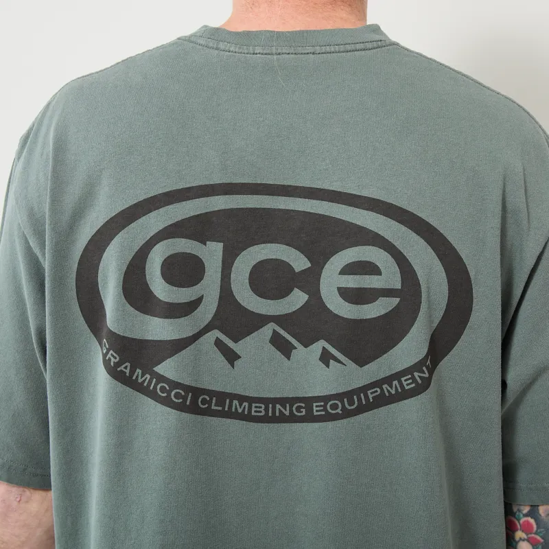 Gramicci GCE T Shirt Sage Pigment-5