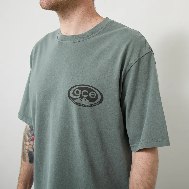Gramicci GCE T Shirt Sage Pigment-3