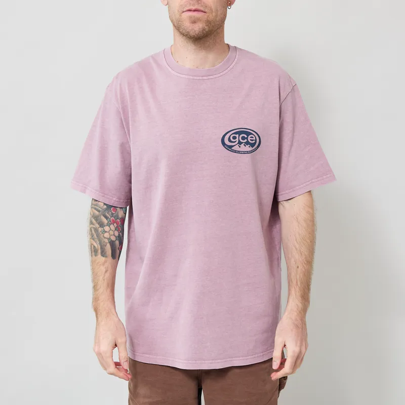 Gramicci GCE T Shirt Lilac Pigment-2
