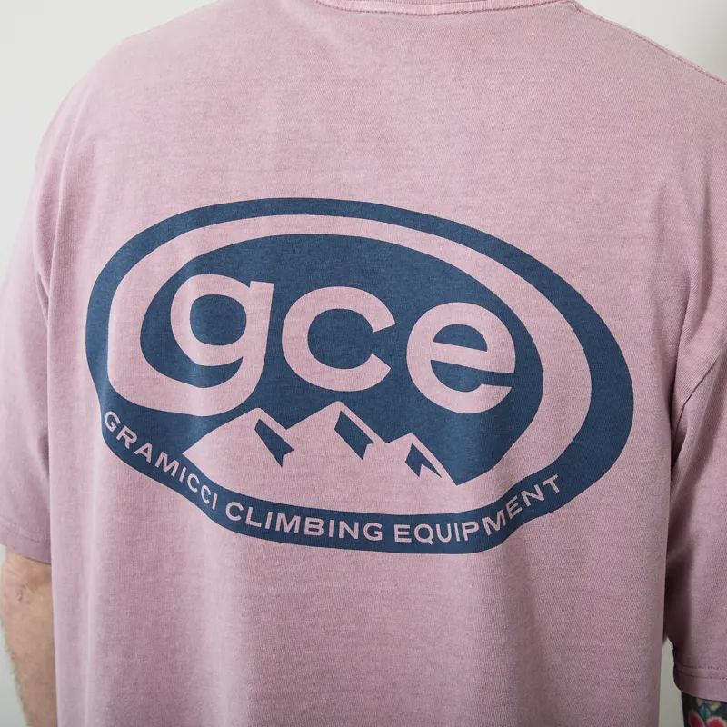 Gramicci GCE T Shirt Lilac Pigment-3