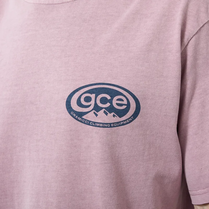 Gramicci GCE T Shirt Lilac Pigment-6