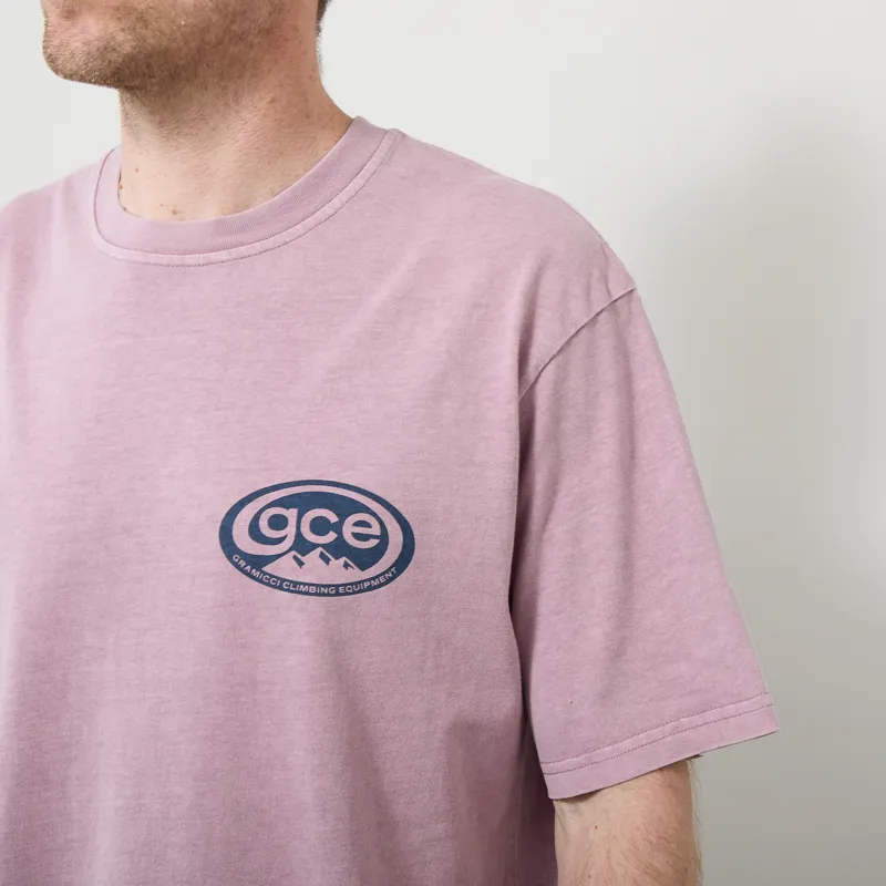 Gramicci GCE T Shirt Lilac Pigment-7